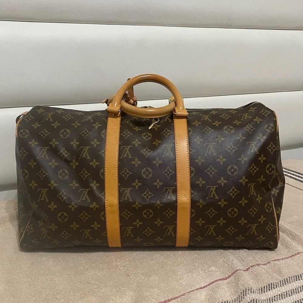 Louis Vuitton Classic Monogram Keepall 50